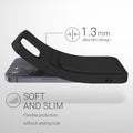 kwmobile Case Compatible with Apple iPhone 13 - Card Slot Phone Cover