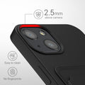 kwmobile Case Compatible with Apple iPhone 13 - Card Slot Phone Cover