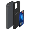 kwmobile Case Compatible with Apple iPhone 13 - Card Slot Phone Cover