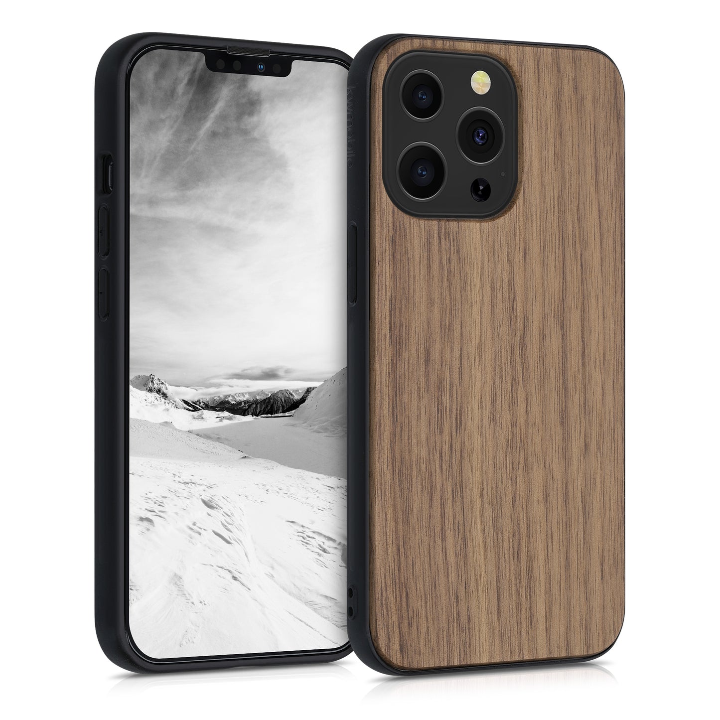 kwmobile Case Compatible with Apple iPhone 13 Pro Shockproof Phone Cover TPU Phone Case
