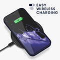 kwmobile Case Compatible with Apple iPhone 13 Pro Max - Rubberized Silicone Phone Cover - Wireless Charging Protective Case - Case