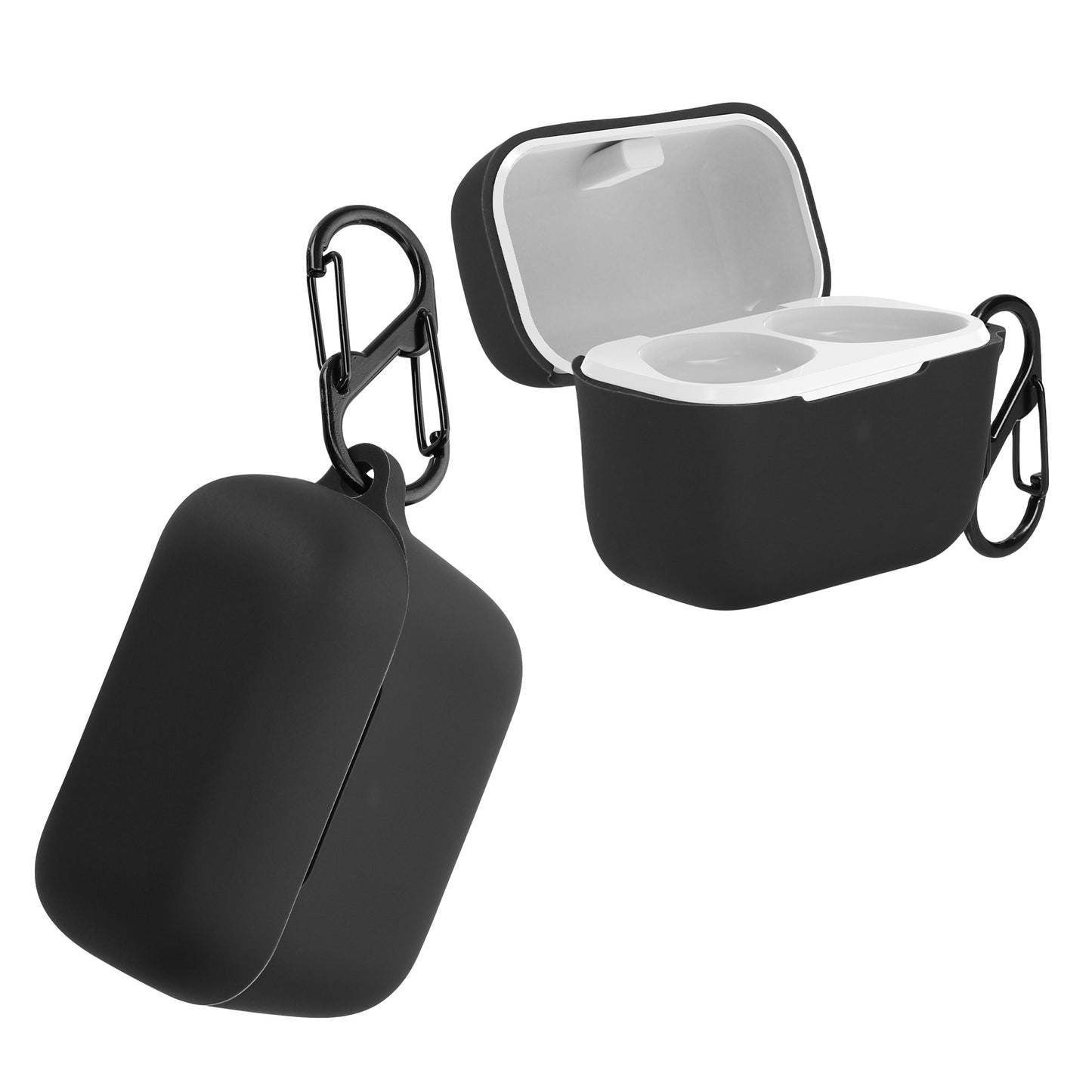 kwmobile Case Compatible with Sennheiser CX True Wireless Case - Headphone Case - TPU Cover - Protective Case