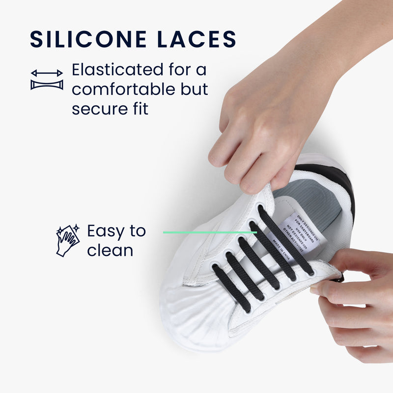 12x Elastic Shoelaces