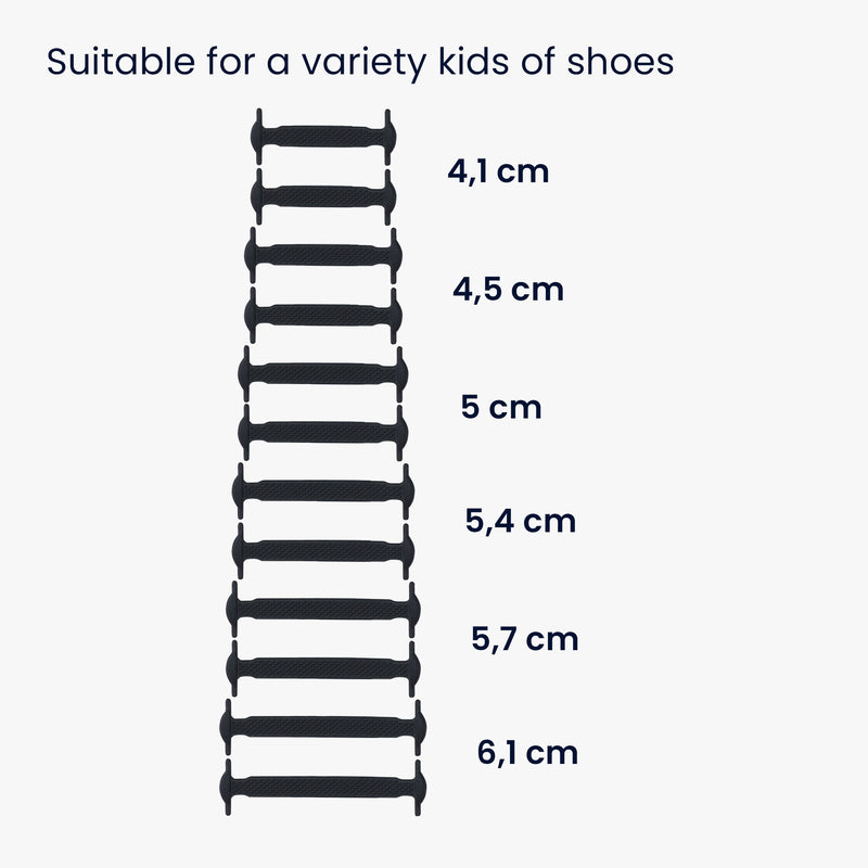 12x Elastic Shoelaces