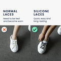 12x Elastic Shoelaces