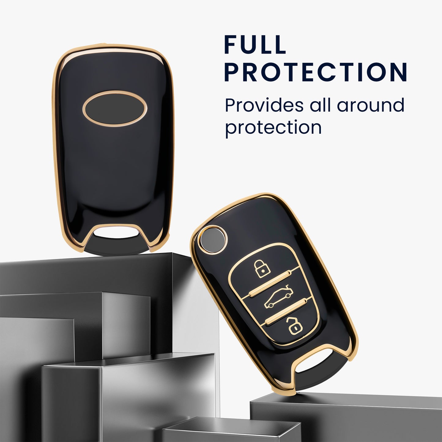 Silicone case compatible with Hyundai car key