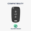 Silicone case compatible with Hyundai car key