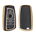 kwmobile Car Key Cover Compatible with BMW 3-Button Smart Key - Key Fob Cover