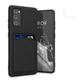 kwmobile Handyhülle kompatibel mit Samsung Galaxy S20 FE Hülle - Handy Cover mit Fach für Karten - in Lavendel Lavendel  