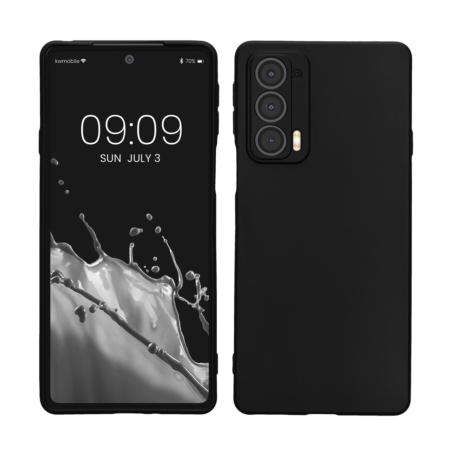 kwmobile Case for Motorola Edge 20 Case Wireless Charging Protective Cover