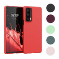 kwmobile Hülle kompatibel mit Motorola Edge 20 Hülle - weiches TPU Silikon Case - Cover geeignet für kabelloses Laden - Schwarz matt Schwarz matt  