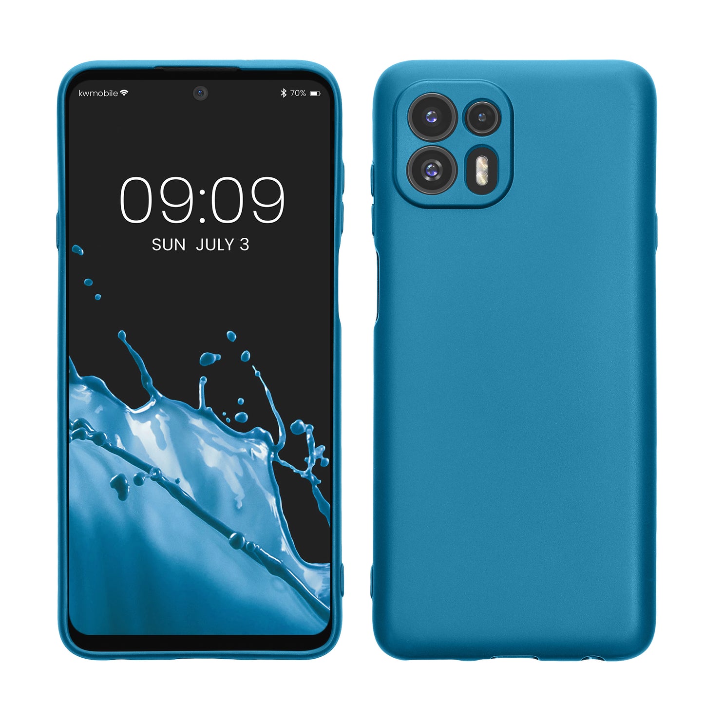 TPU Case for Motorola Edge 20 Lite in Caribbean Blue