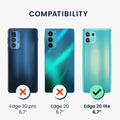 TPU Case for Motorola Edge 20 Lite in Caribbean Blue