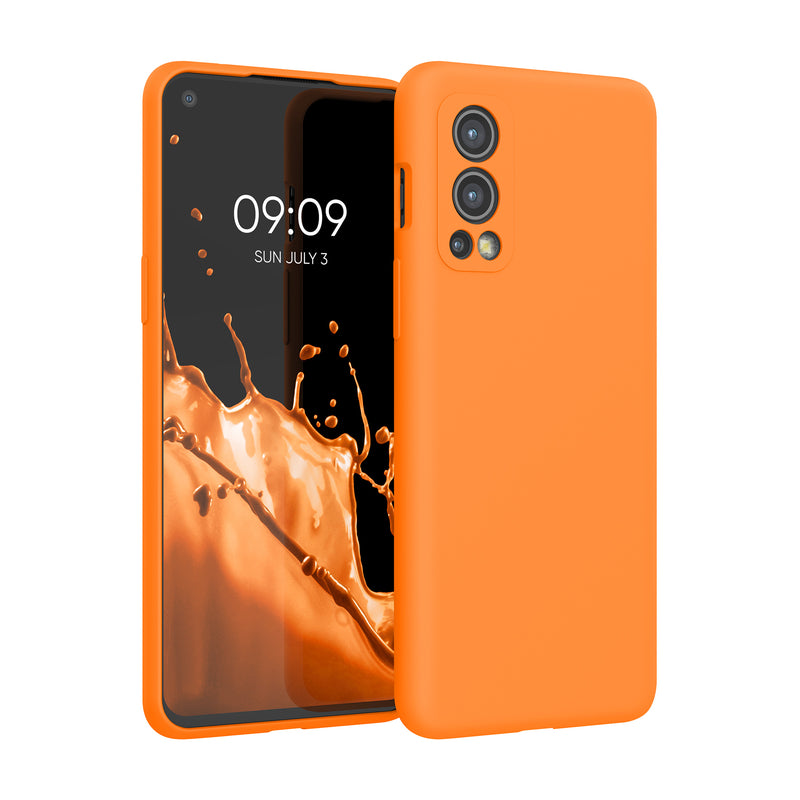 kwmobile Phone Case for OnePlus Nord 2 5G - Cover - Wireless Charging - Protective Case