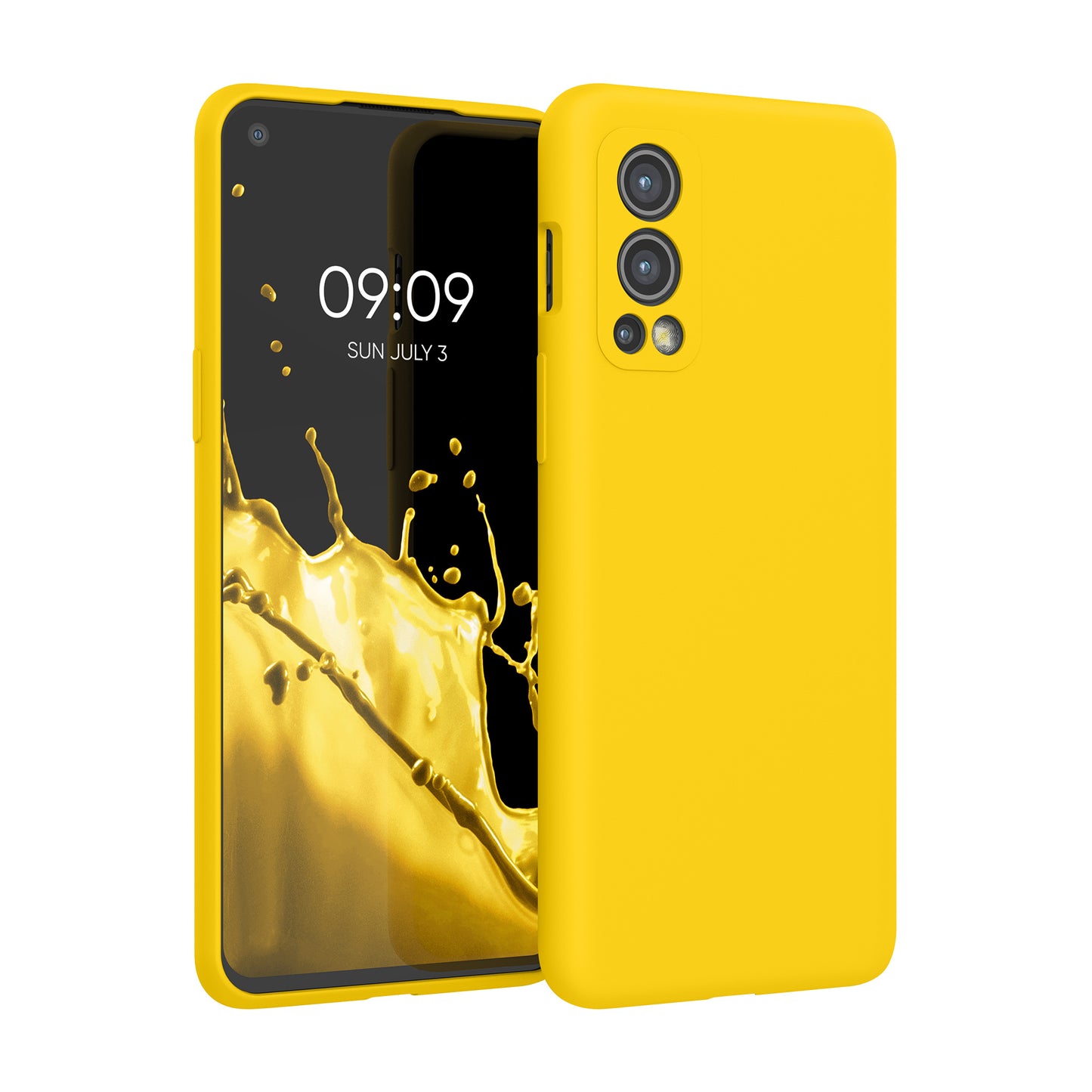 kwmobile Phone Case for OnePlus Nord 2 5G - Cover - Wireless Charging - Protective Case