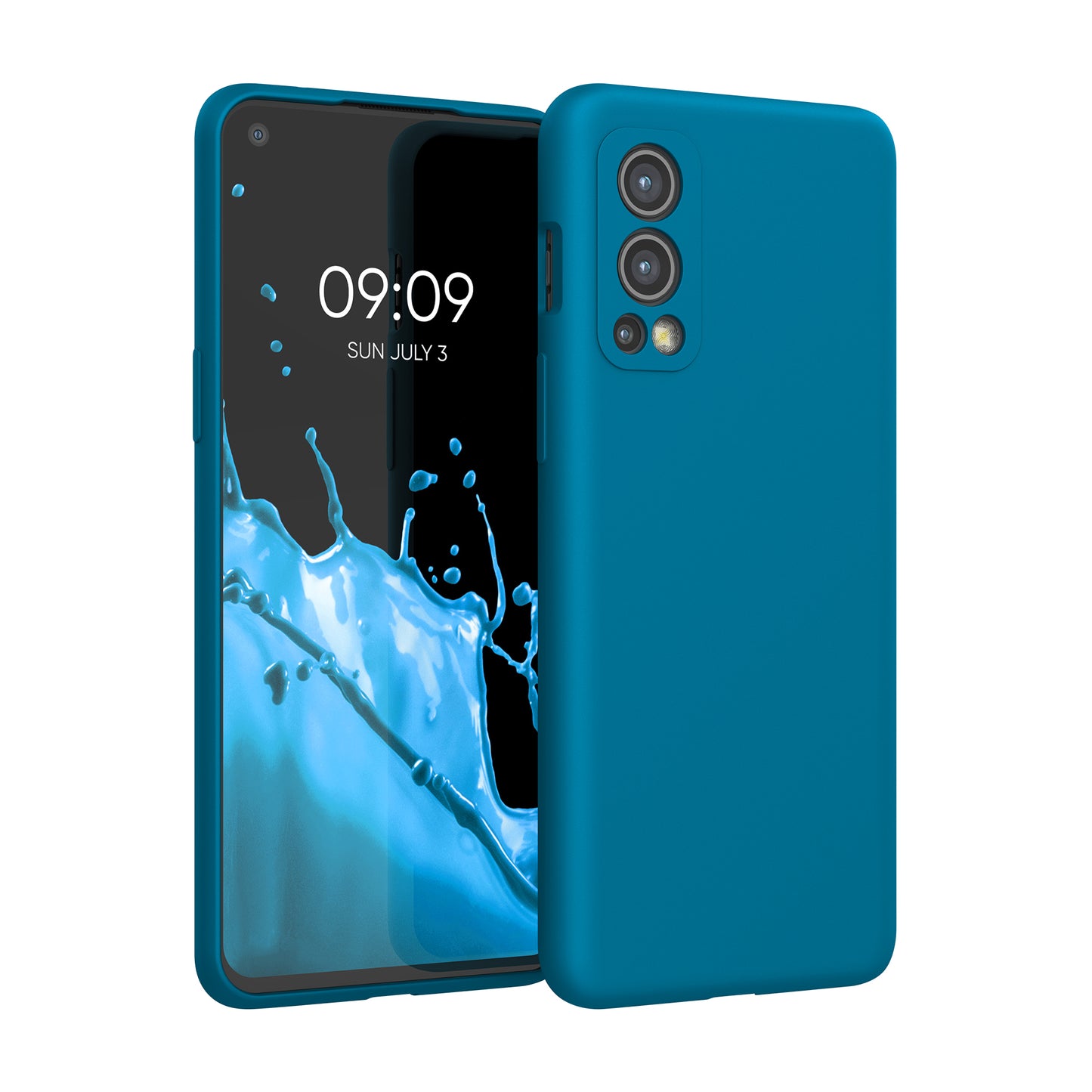 kwmobile Phone Case for OnePlus Nord 2 5G - Cover - Wireless Charging - Protective Case