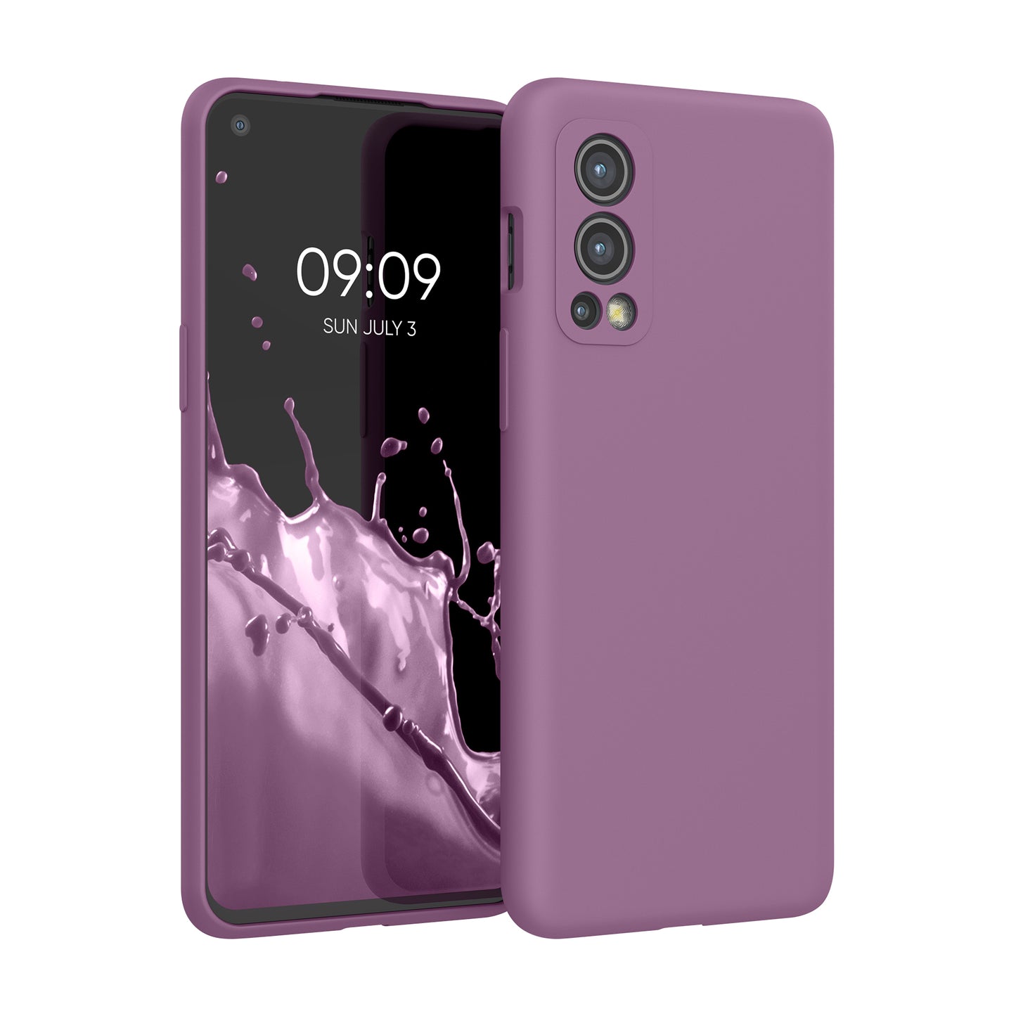 kwmobile Phone Case for OnePlus Nord 2 5G - Cover - Wireless Charging - Protective Case