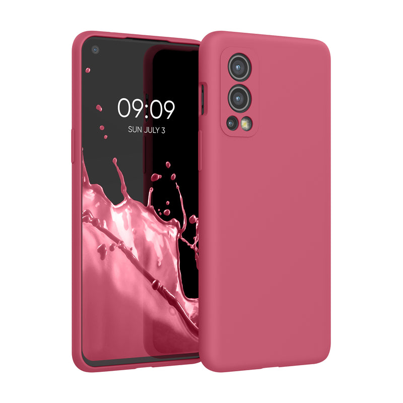 kwmobile Phone Case for OnePlus Nord 2 5G - Cover - Wireless Charging - Protective Case
