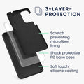kwmobile Phone Case for OnePlus Nord 2 5G - Cover - Wireless Charging - Protective Case