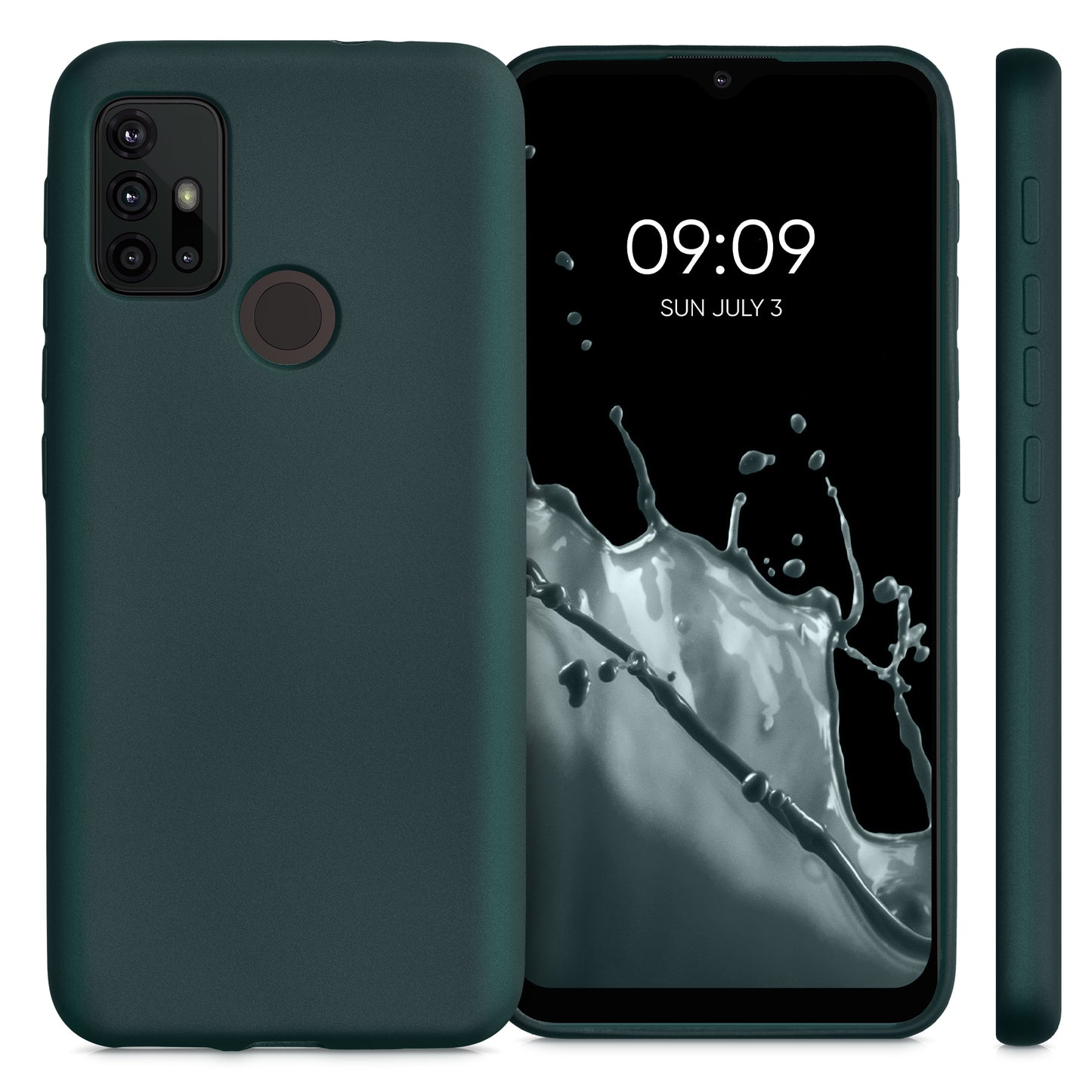 kwmobile Phone Case for Motorola Moto G30 / Moto G20 / Moto G10 - Silicone Case Protective Cover