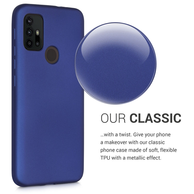 kwmobile Phone Case for Motorola Moto G30 / Moto G20 / Moto G10 - Silicone Case Protective Cover