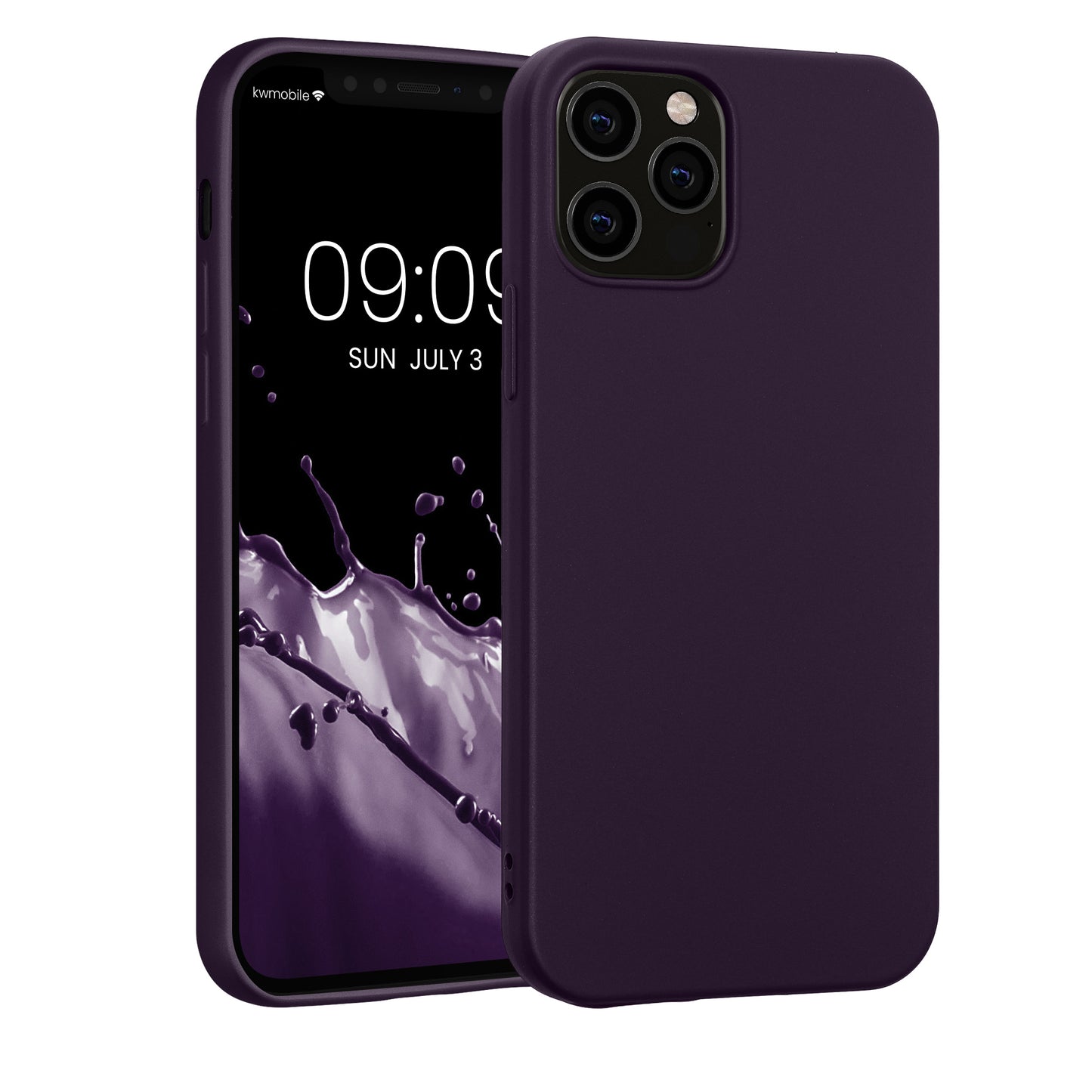kwmobile Phone Case for Apple iPhone 12 / iPhone 12 Pro Case - Silicone Case - Protective Cover