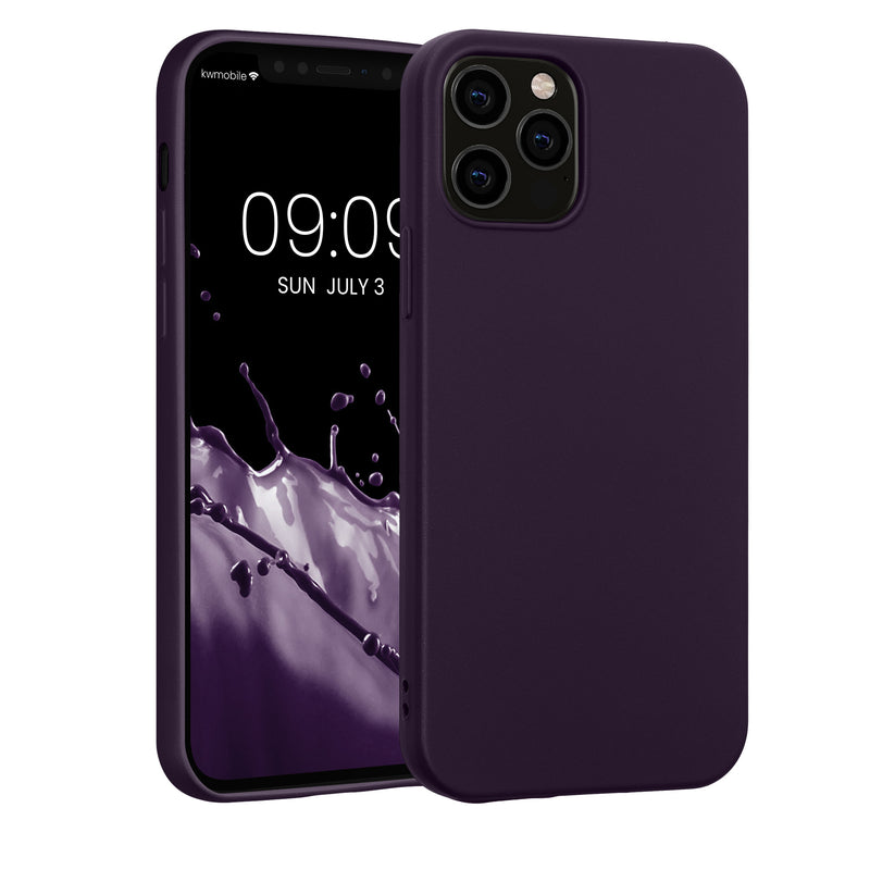 kwmobile Phone Case for Apple iPhone 12 / iPhone 12 Pro Case - Silicone Case - Protective Cover