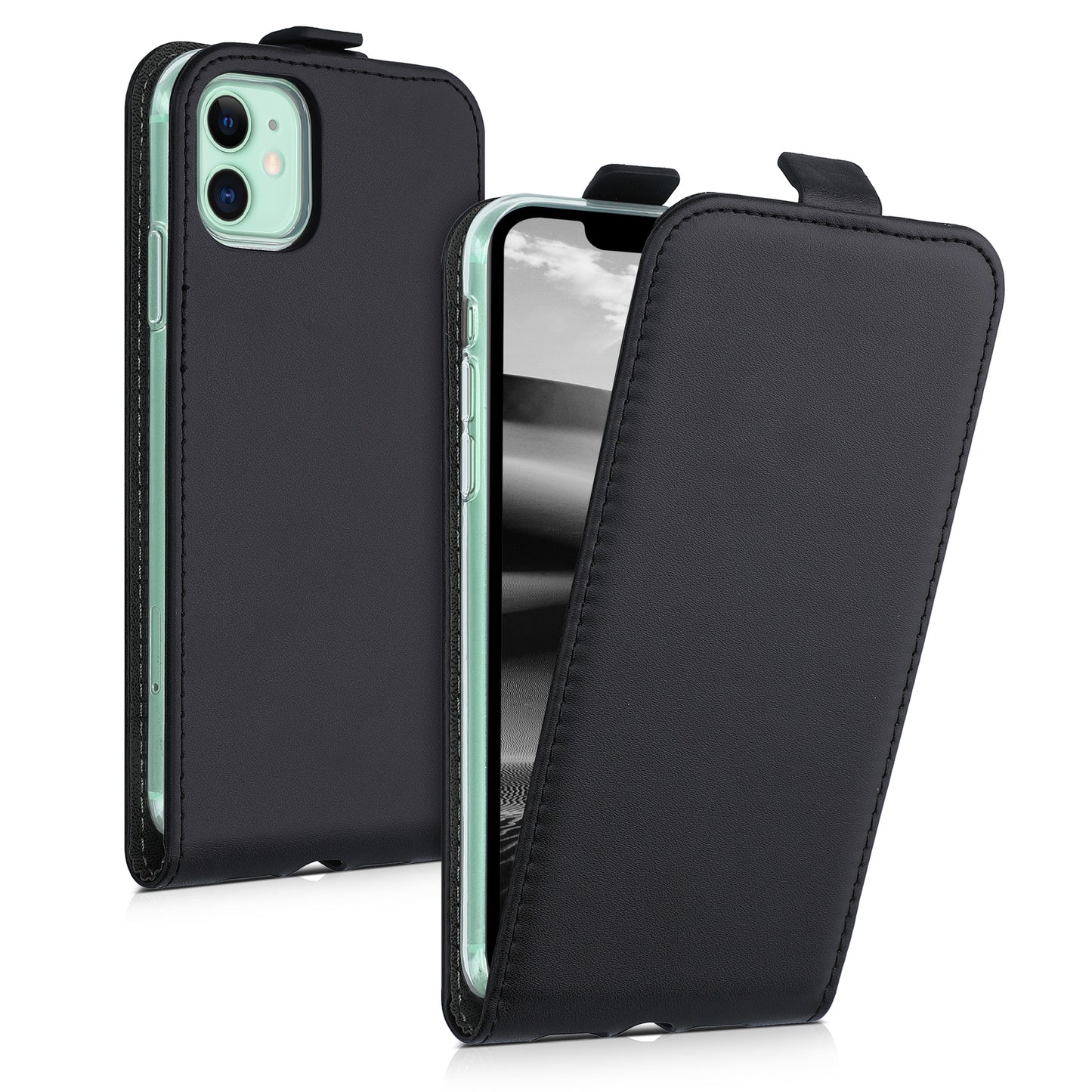 kwmobile Cover compatible with Apple iPhone 11 - Flip Case