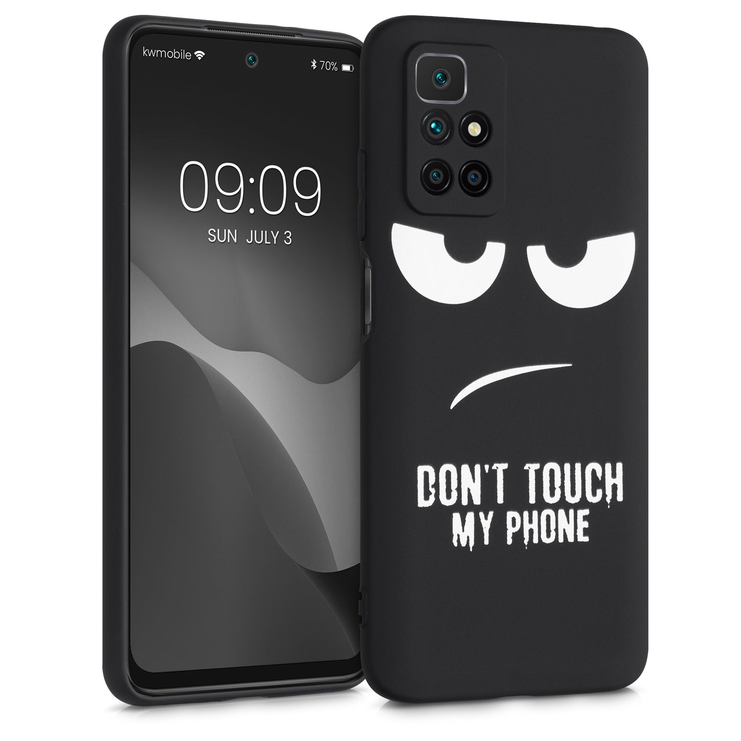 kwmobile Case Compatible with Xiaomi Redmi 10 - Silicone Phone Cover
