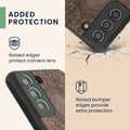 kwmobile Case Compatible with Samsung Galaxy S21 FE - Phone Cover - TPU Phone Case in Rising Sun