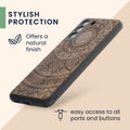 kwmobile Case Compatible with Samsung Galaxy S21 FE - Phone Cover - TPU Phone Case in Rising Sun