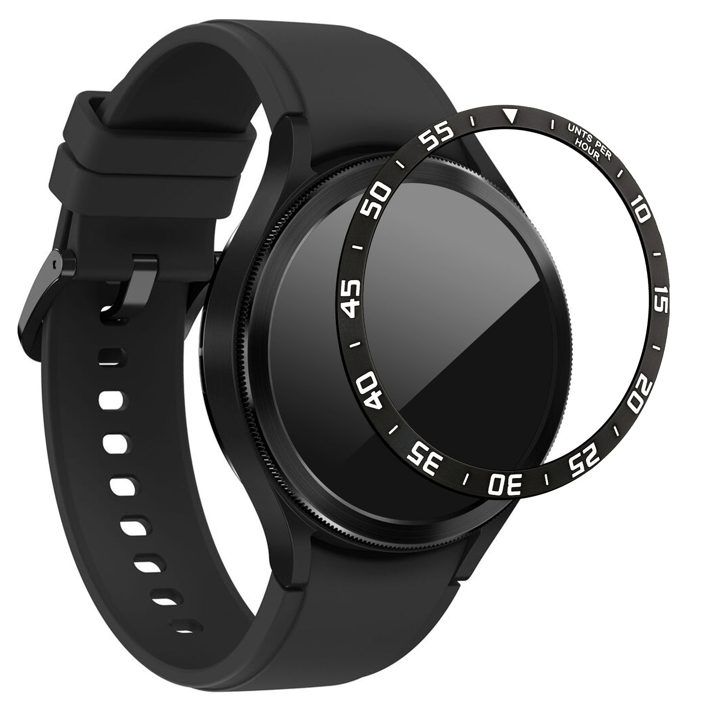 kwmobile Protective Ring Compatible with Samsung Galaxy Watch 4 Classic Fitness Tracker - Bezel Ring