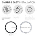 kwmobile Protective Ring Compatible with Samsung Galaxy Watch 4 Classic Fitness Tracker - Bezel Ring