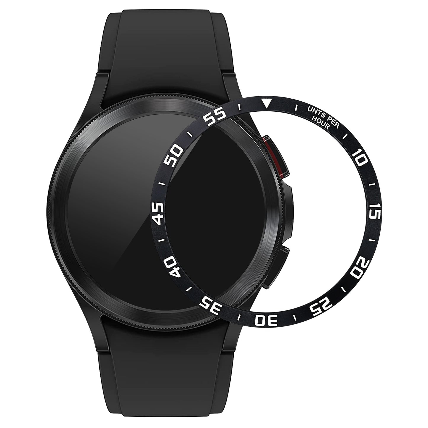 kwmobile Protective Ring Compatible with Samsung Galaxy Watch 4 Classic Fitness Tracker - Bezel Ring