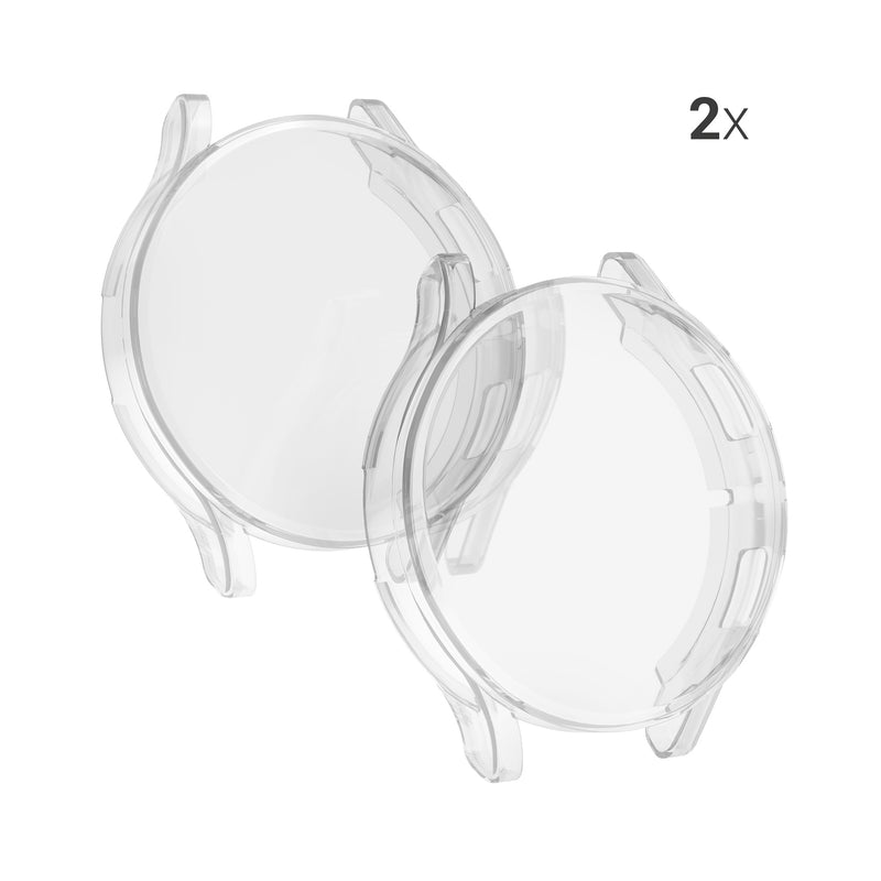 kwmobile Protective Case for Samsung Galaxy Watch 4 Fullbody Display Cover Set