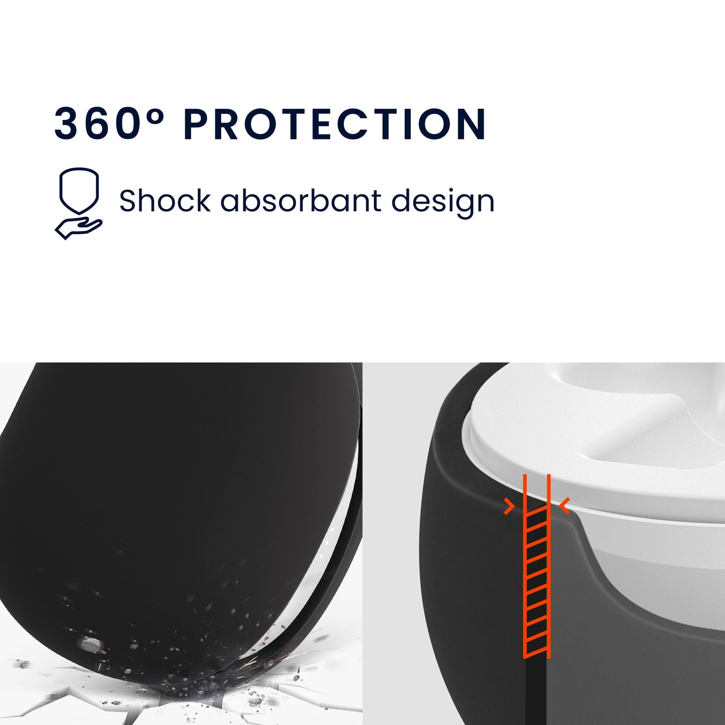 kwmobile Case compatible with Anker Soundcore Life P3 Case - Headphone Case - Protective Cover