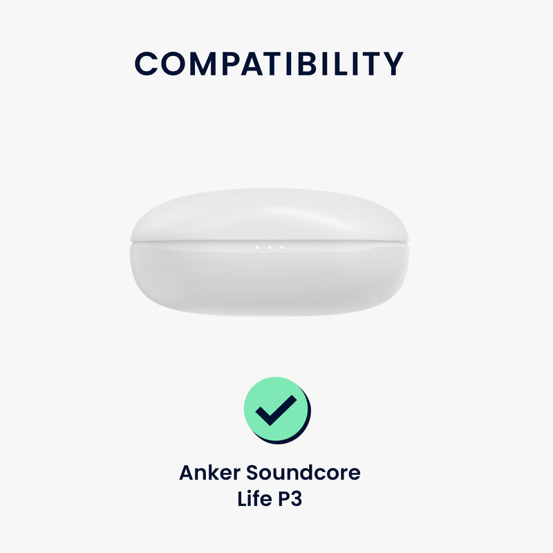kwmobile Case compatible with Anker Soundcore Life P3 Case - Headphone Case - Protective Cover