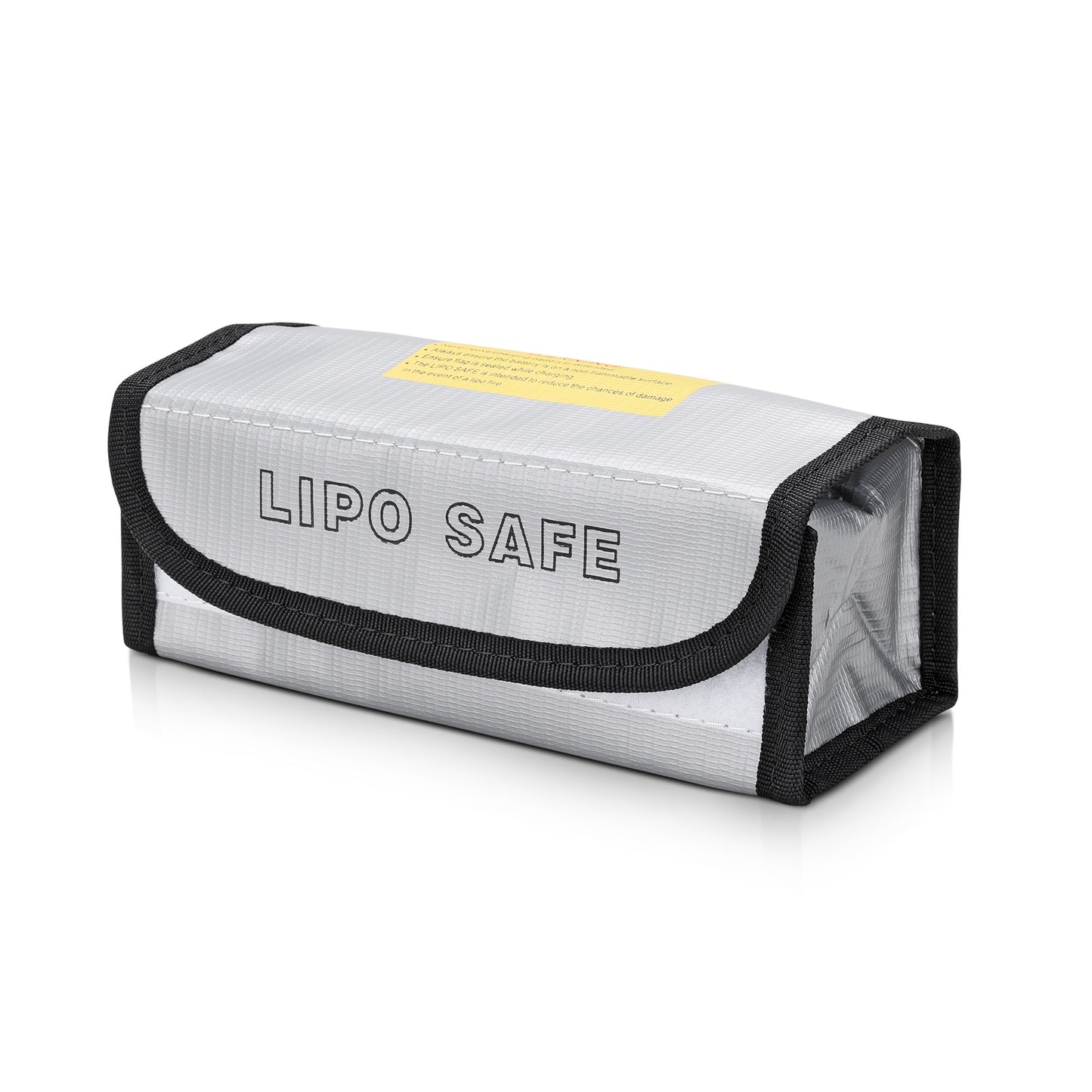 kwmobile Battery Pouch - 18.5 x 7.5 x 6 cm LiPo Bag Carrying Case - Battery Pouch Storage Bag