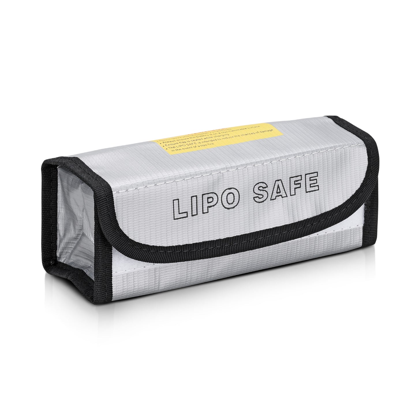 kwmobile Battery Pouch - 18.5 x 7.5 x 6 cm LiPo Bag Carrying Case - Battery Pouch Storage Bag