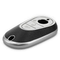 kwmobile Car Key Case Compatible with Mercedes Benz 3-Button Smart Car Key