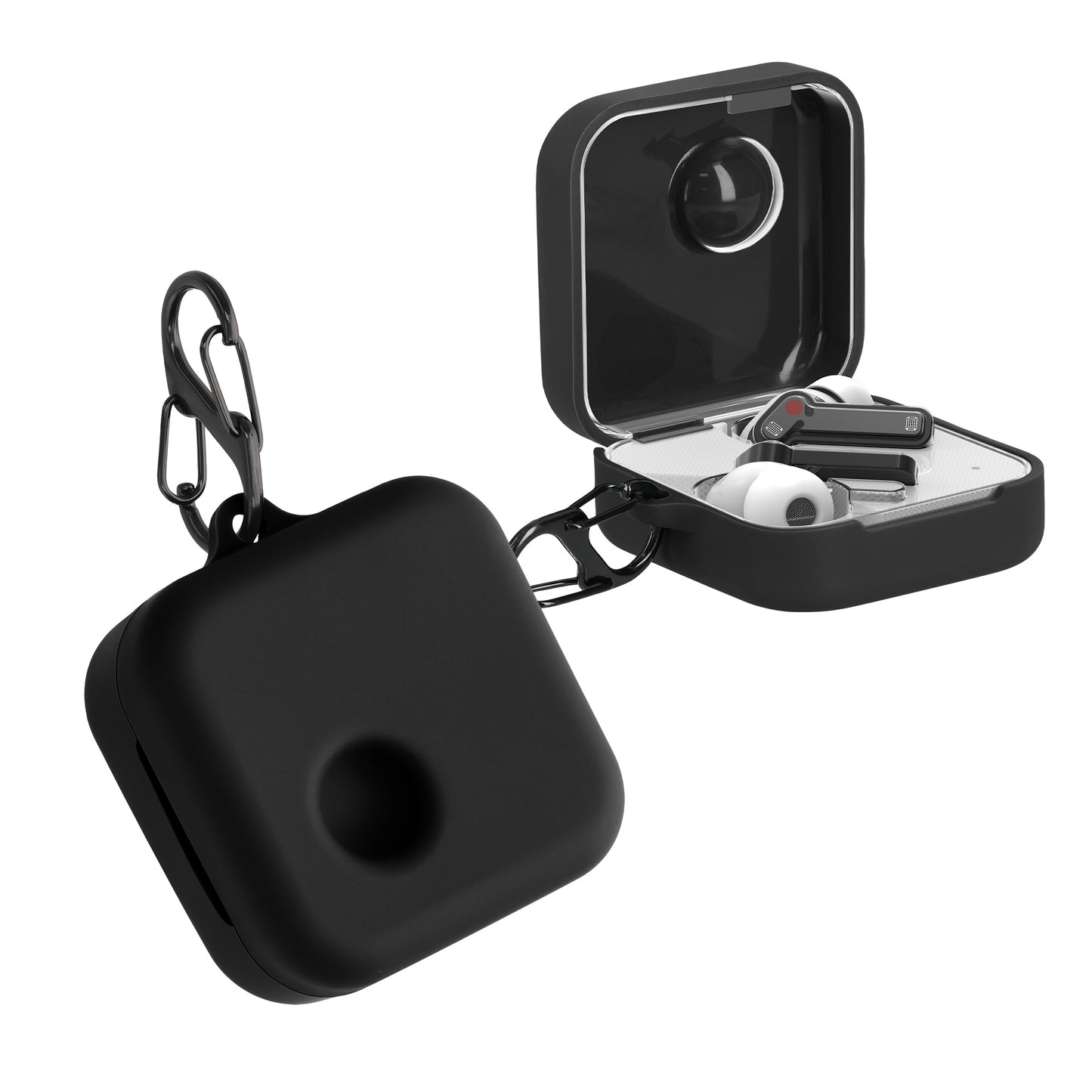 kwmobile Case Compatible with Nothing Ear (1) Case - Headphone Case - Protective Cover