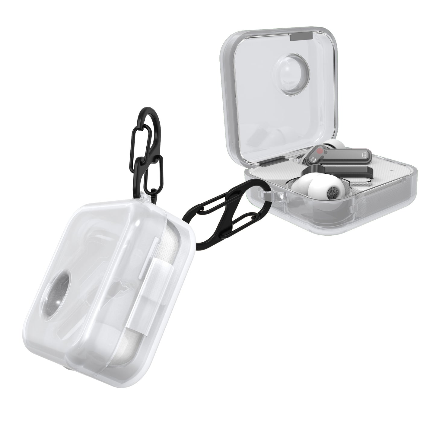 kwmobile Case Compatible with Nothing Ear (1) Case - Headphone Case - Protective Cover