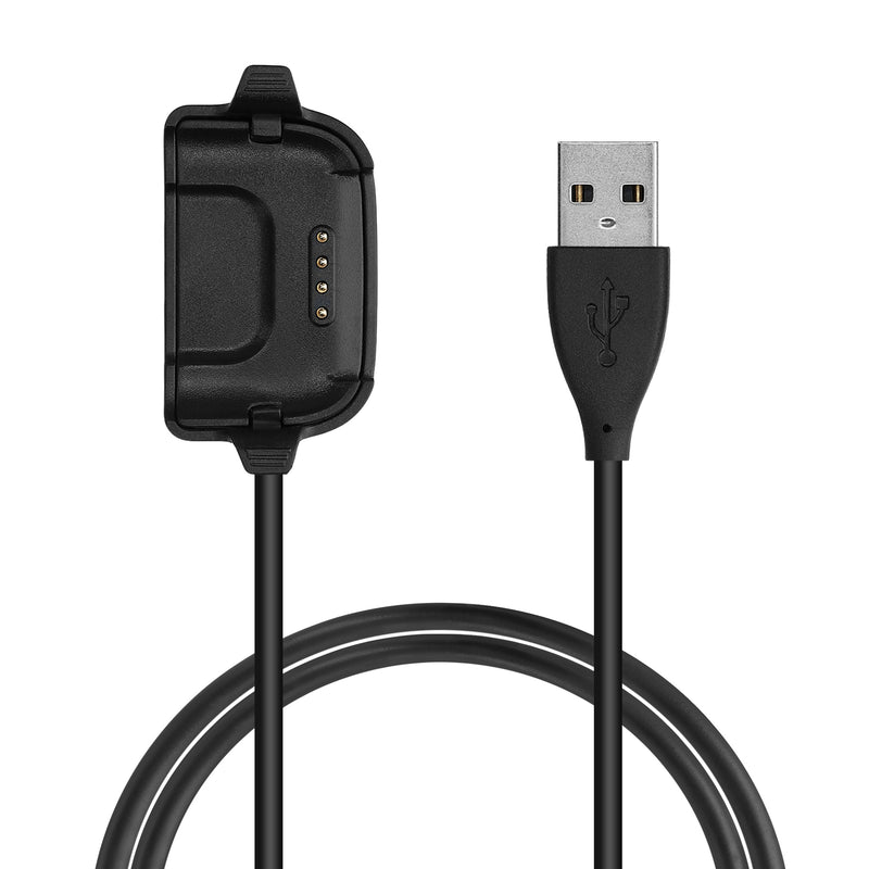 kwmobile USB Cable Charger compatible with Willful ID205 / Yamay SW020 Charging Cable - Smartwatch Replacement Cable - Fitness Tracker Charging Cable