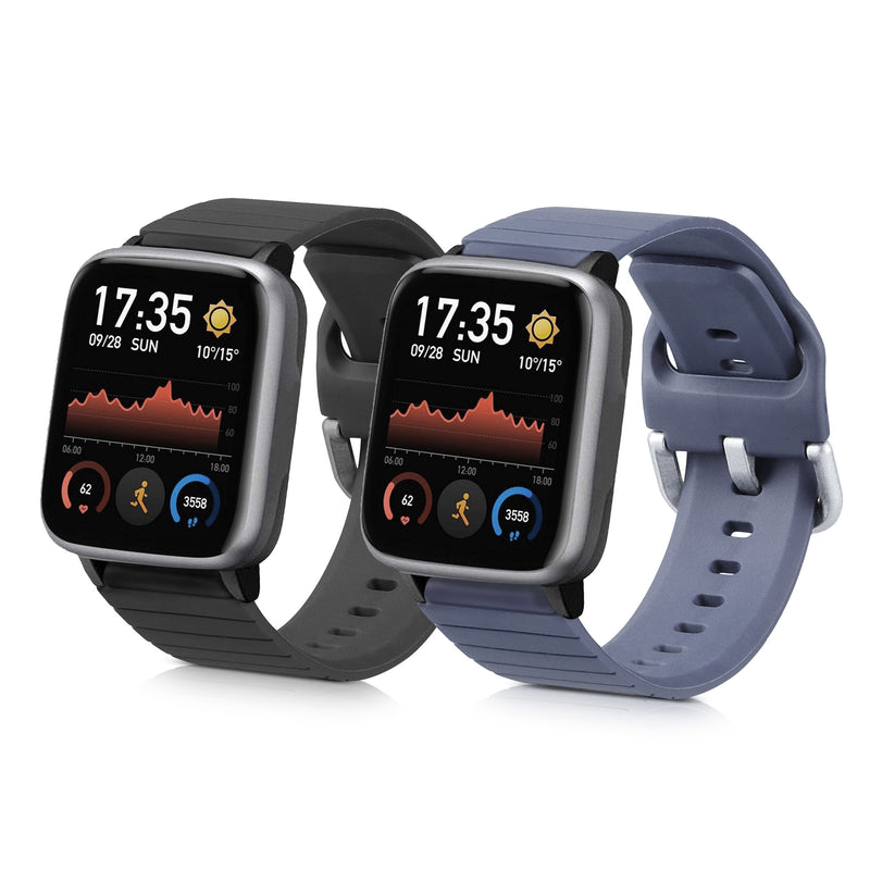kwmobile Watch Strap for Willful Fitness Tracker / Smartwatch Strap Band Set Replacement Strap Smartwatch