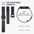 kwmobile Watch Strap for Willful Fitness Tracker / Smartwatch Strap Band Set Replacement Strap Smartwatch