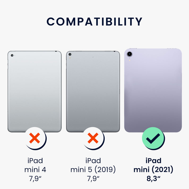 Case compatible with Apple iPad Mini 6 (2021) / iPad Mini 7 (2024)