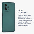 kwmobile Phone Case for Xiaomi 11T / 11T Pro Silicone Case Protective Cover