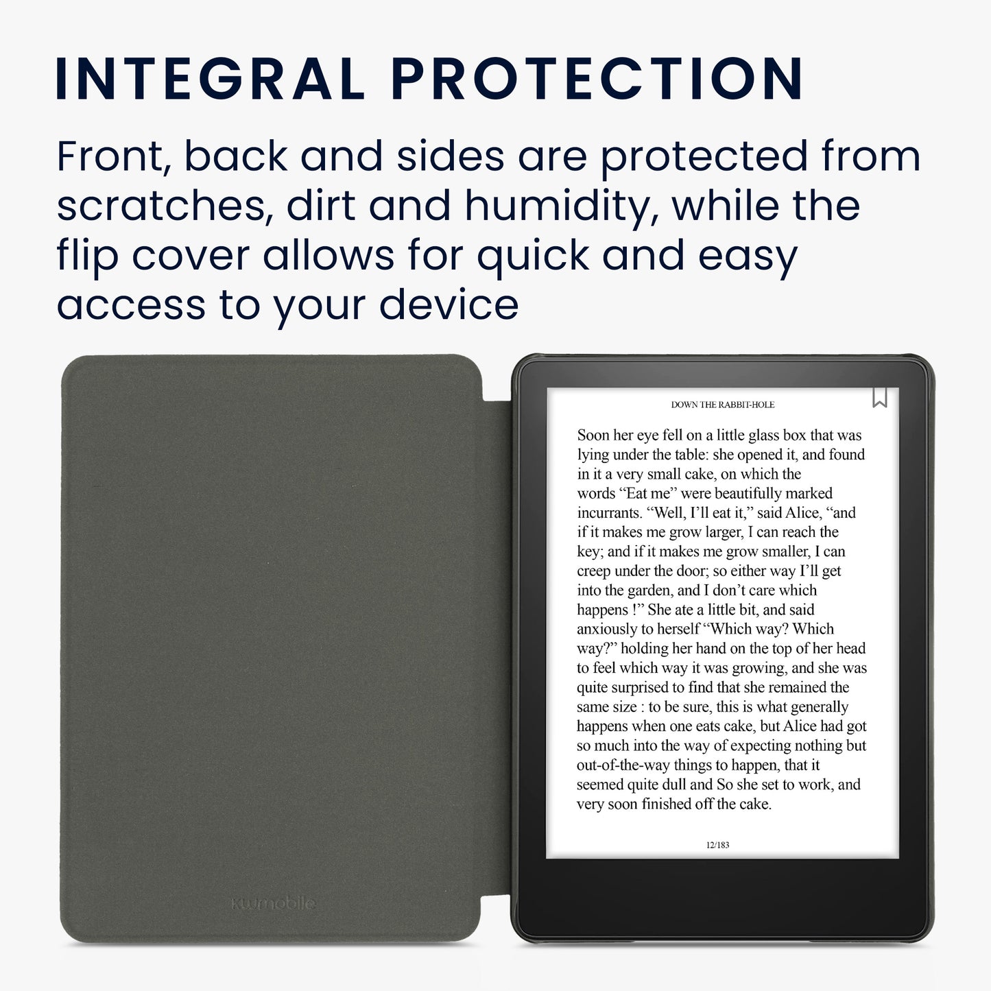 kwmobile Flip Case compatible with Amazon Kindle Paperwhite 11th Generation 2021 Case