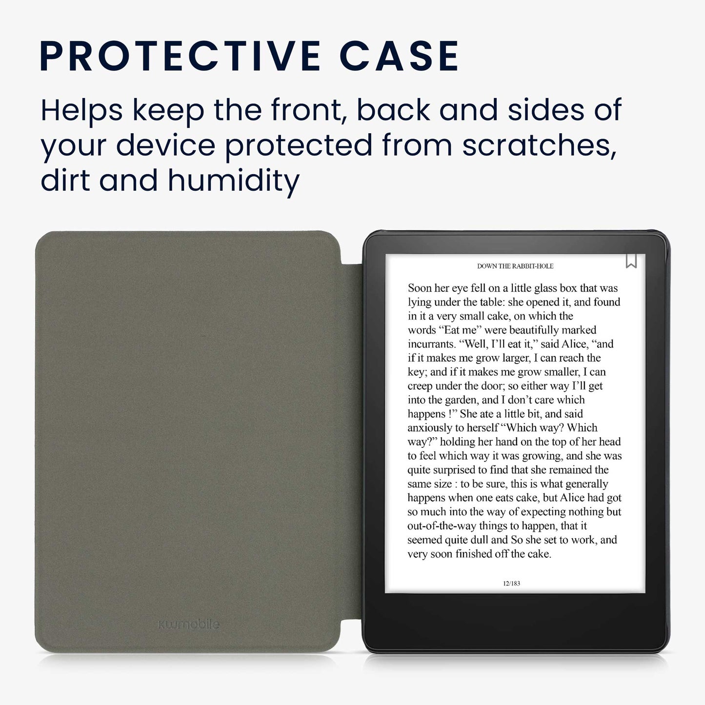 kwmobile Case Compatible with Amazon Kindle Paperwhite 11th Gen 2021 eReader Protective Cover Case