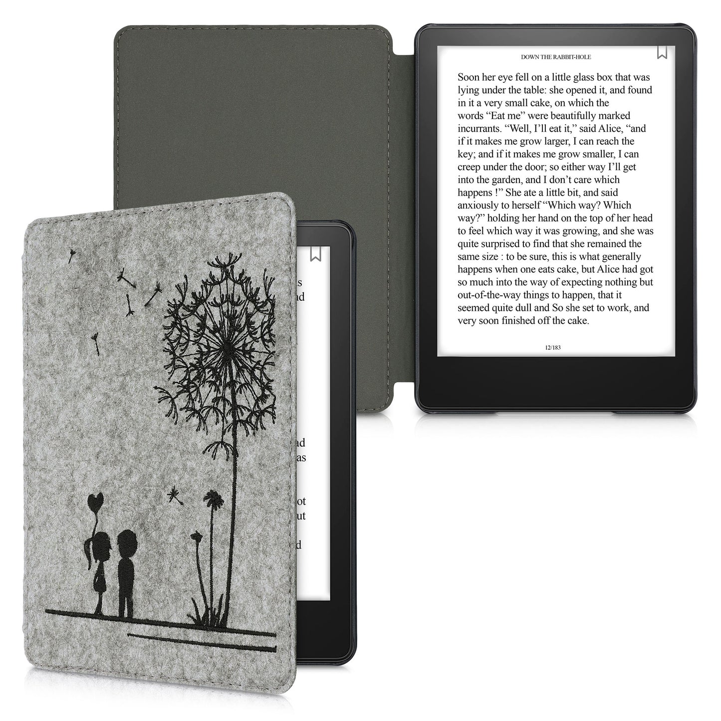 kwmobile Case Compatible with Amazon Kindle Paperwhite 11th Gen 2021 eReader Protective Cover Case